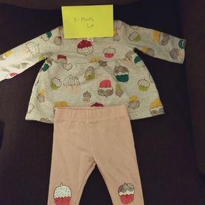 Baby Clothes Lot (3m Onesies)